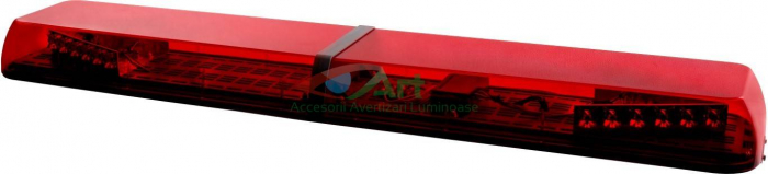 Rampa avertizare LED OPTIMA 60 – 3LM – 8ML rosie 110cm [3]