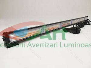 Rampa dirijare LED COB galben 12-24V Federal Signal 66cm [14]