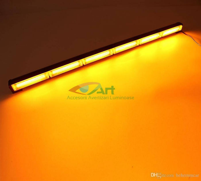 Rampa dirijare LED COB galben 12-24V Federal Signal 66cm [8]