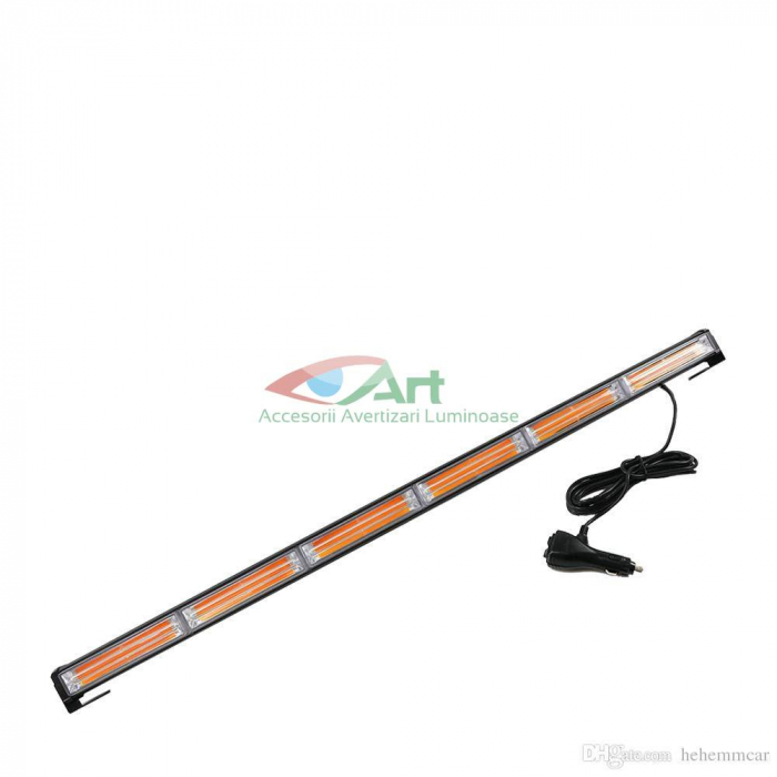 Rampa dirijare LED COB galben 12-24V Federal Signal 66cm [12]