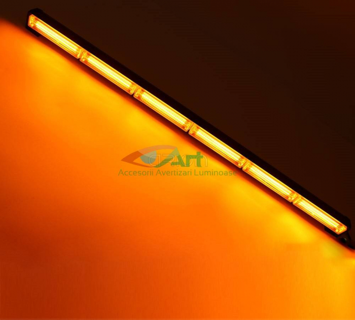 Rampa dirijare LED COB galben 12-24V Federal Signal 66cm [13]