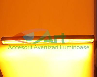 Rampa dirijare LED COB galben 12V Federal Signal 44cm [12]