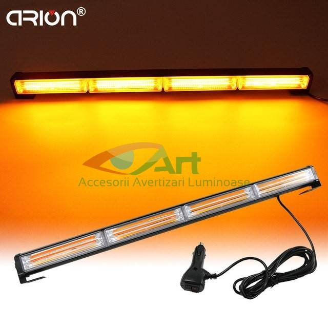 Rampa dirijare LED COB galben 12V Federal Signal 44cm [4]