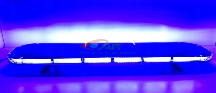 Rampa girofar LED Nevada 120 cm 12/24v Albastru [19]