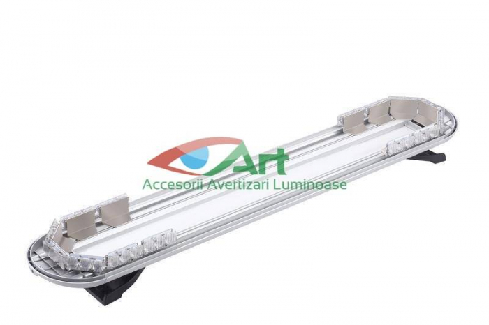 Rampa girofar LED slim Instructor Politia locala,jandarmerie,ambulanta 120cm [8]