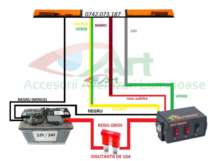 Rampa LED OPTIMA60 6ML CP 12v/24v 140cm [14]