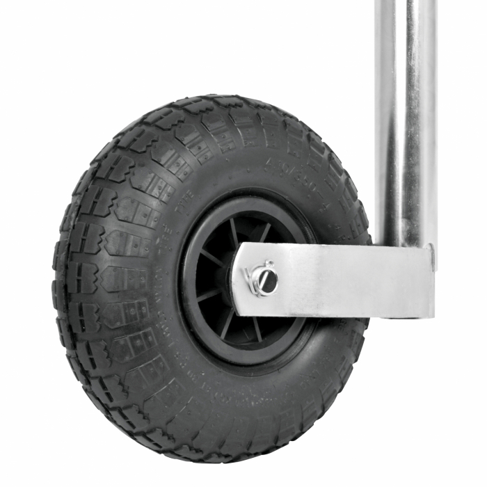 Roata de sprijin remorca cu tija Ø48mm si roata umflata Carpoint [8]