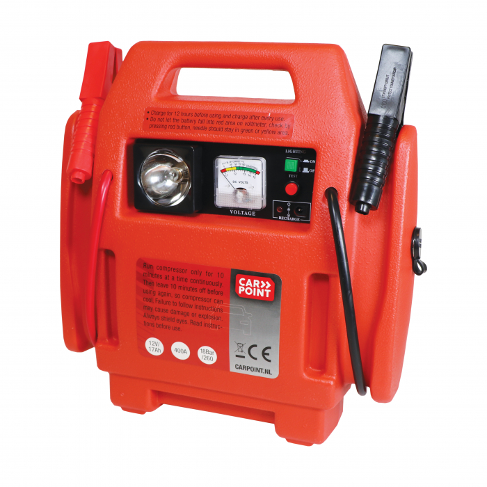 Robot pornire cu compresor Carpoint 12V [9]