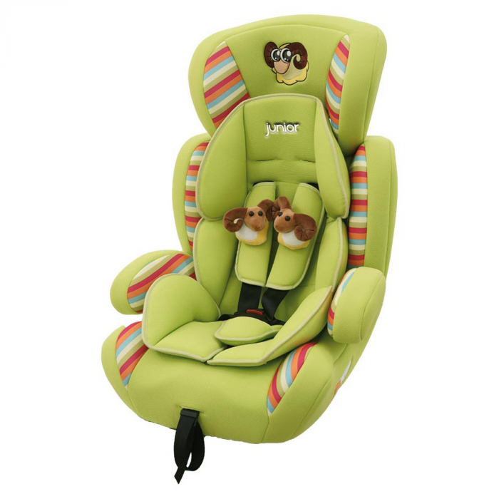 Scaun auto copil 2 in 1 Comfort 601 ECE R44/04, 9-36 kg - Verde [9]