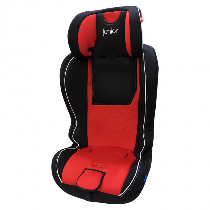 Scaun auto copil 2 in 1 Premium Plus 801 Isofix ECE R44/04, 9-36 kg - Negru/Rosu [6]