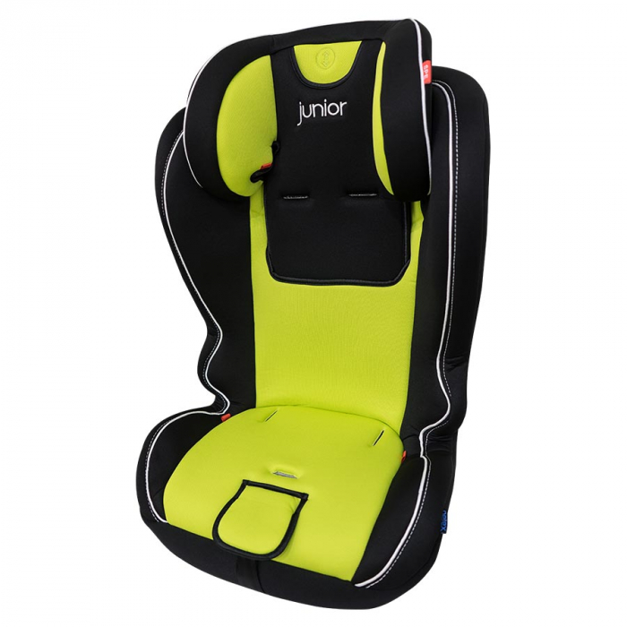 Scaun auto copil 2 in 1 Premium Plus 802 Isofix ECE R44/04, 9-36 kg - Negru/Verde [15]