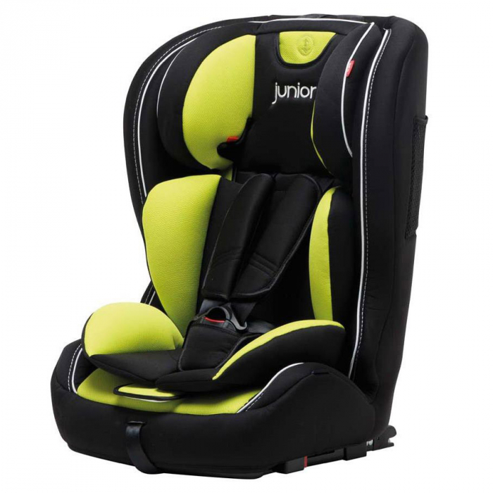 Scaun auto copil 2 in 1 Premium Plus 802 Isofix ECE R44/04, 9-36 kg - Negru/Verde [10]