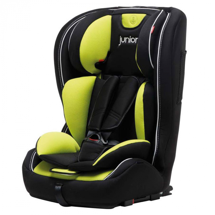 Scaun auto copil 2 in 1 Premium Plus 802 Isofix ECE R44/04, 9-36 kg - Negru/Verde [19]