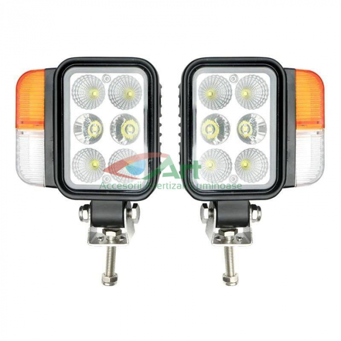 Set 2 Faruri LED cu lampa semnalizare [10]