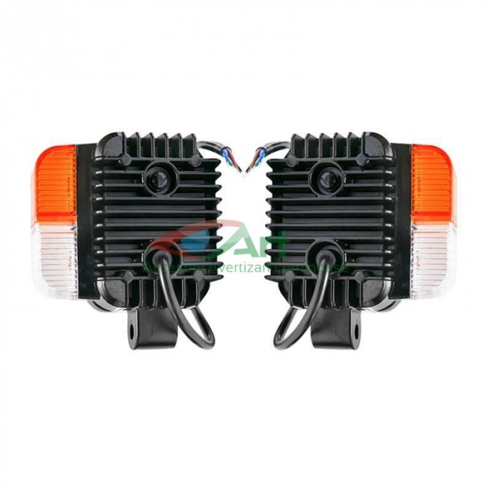 Set 2 Faruri LED cu lampa semnalizare [4]