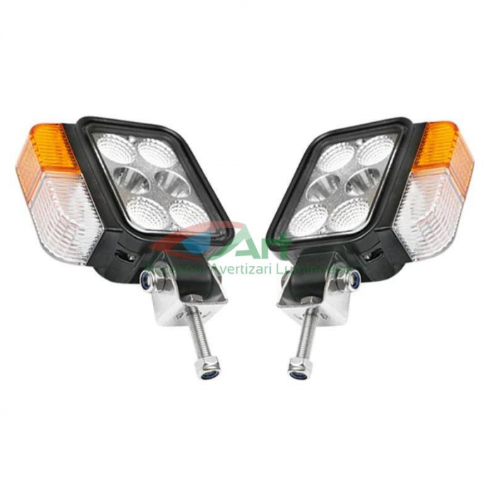 Set 2 Faruri LED cu lampa semnalizare [3]