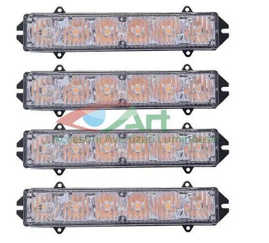 Set 4 stroboscoape 6 LED/unitate MAR511 [2]