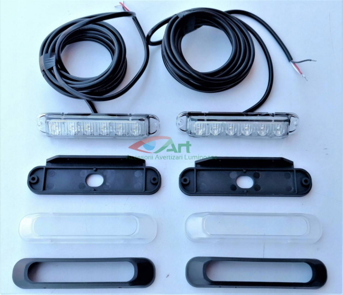 Set Proiectoare/Lumini de zi tip DRL FT-300 Fristom [6]