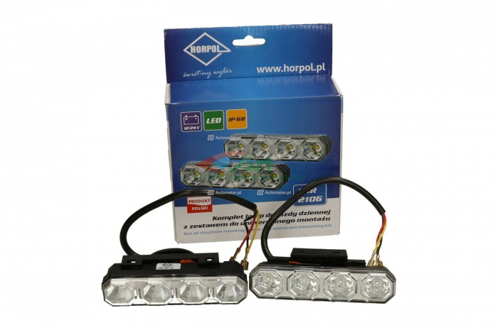 Set Proiectoare/Lumini de zi tip DRL LDR2106 [14]
