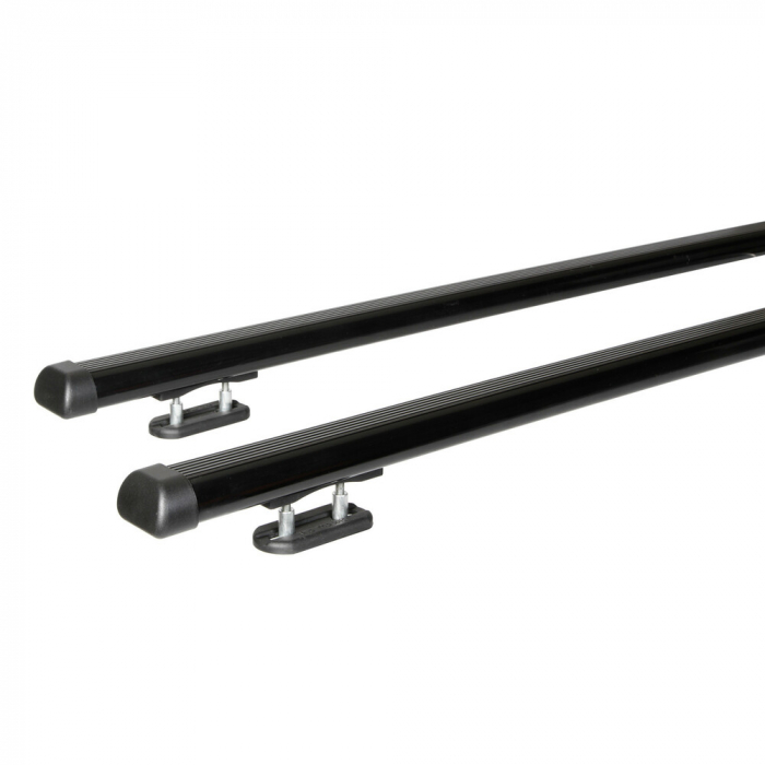 Set suporti portbagaj complet Club din otel, montaj pe bare longitudinale 2buc - L - 127cm [12]