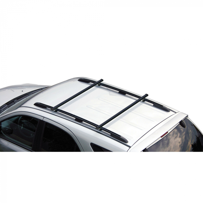 Set suporti portbagaj complet Club din otel, montaj pe bare longitudinale 2buc - L - 127cm [13]