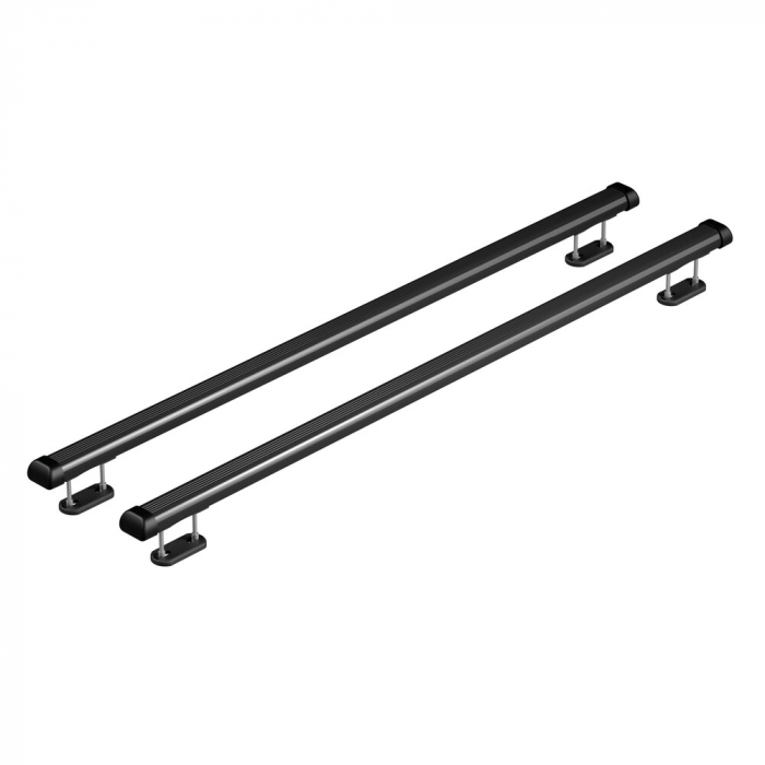 Set suporti portbagaj complet Club din otel, montaj pe bare longitudinale 2buc - L - 127cm [6]
