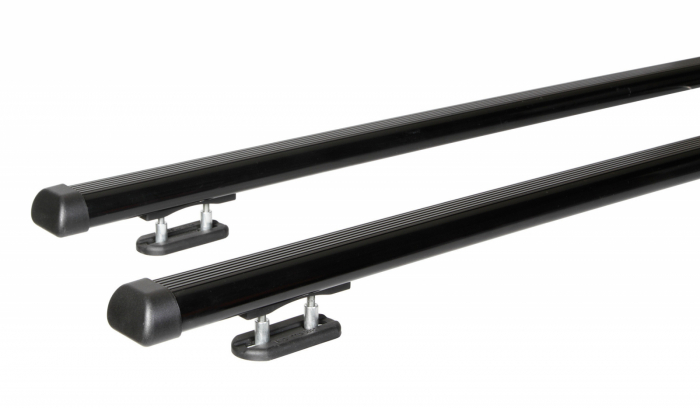Set suporti portbagaj complet Club din otel, montaj pe bare longitudinale 2buc - L - 127cm [18]