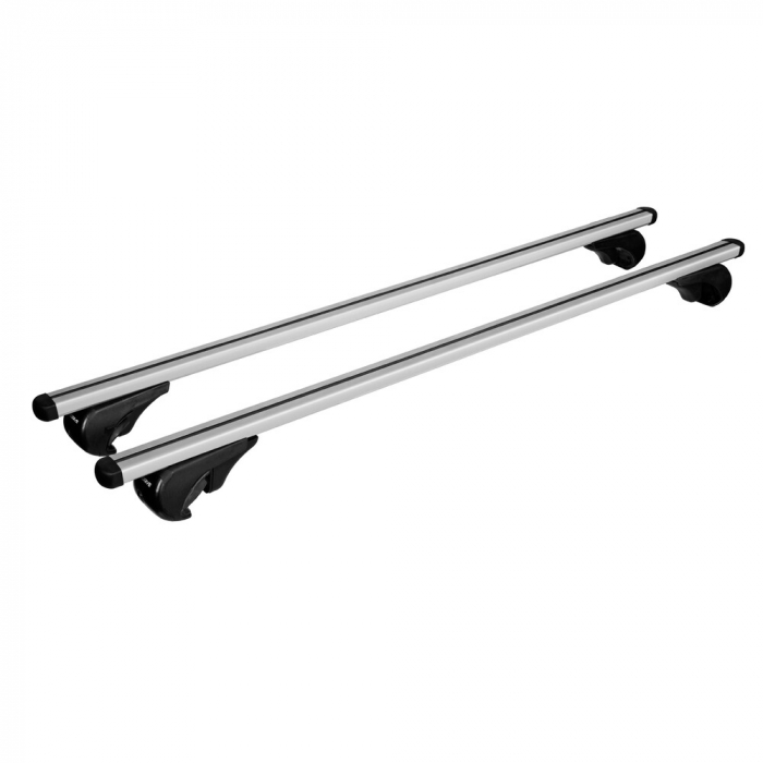 Set suporti portbagaj complet Helio Rail (Yuro) din aluminiu, montaj pe bare longitudinale 2buc - S - Evos RA [9]