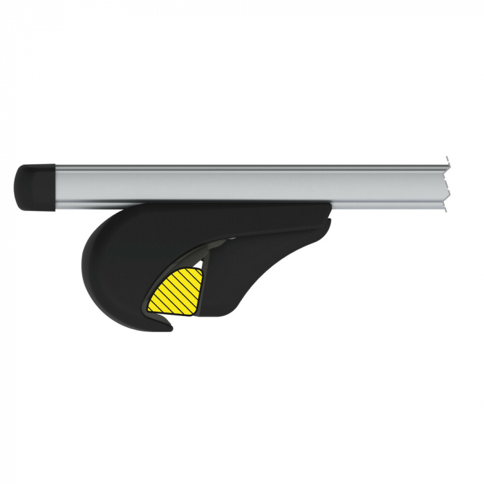 Set suporti portbagaj complet Helio Rail (Yuro) din aluminiu, montaj pe bare longitudinale 2buc - S - Evos RA [14]