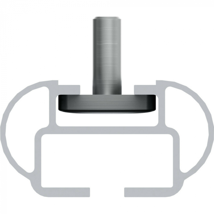 Set suporti portbagaj complet Kuma din aluminiu, montaj pe bare longitudinale 2buc - L - 129cm [17]