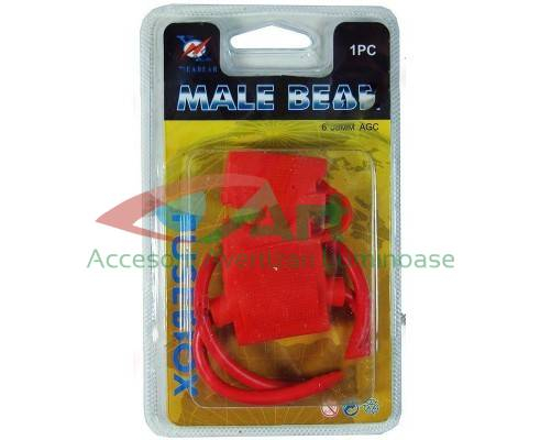 Soclu pe cablu cu capac siguranta auto (19x19mm) [1]