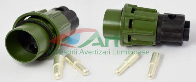 Stecher electric 24V/2 pini-300A NATO [4]
