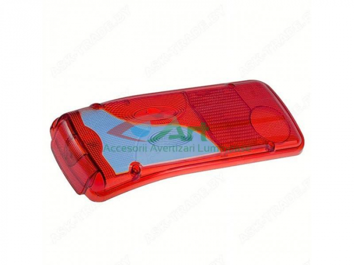 Sticla lampa stop cu bec stanga Man,mercedes,crafter [2]