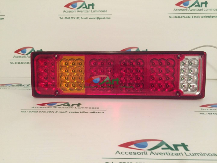 Stop camion I veco cu LED 24V (46x13) [5]