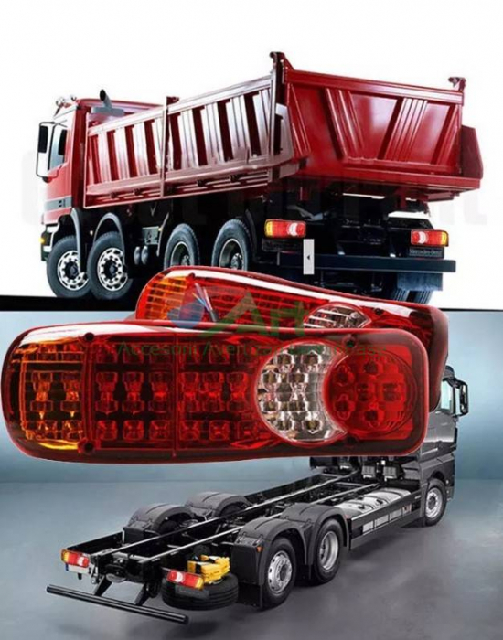 Stopuri camion ART1474 cu LED 24V (34x13) [12]