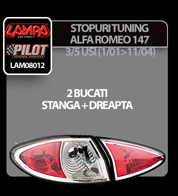 Stopuri tuning  Alfa Romeo 147 3/5 usi (1/01>11/04) cromate [2]