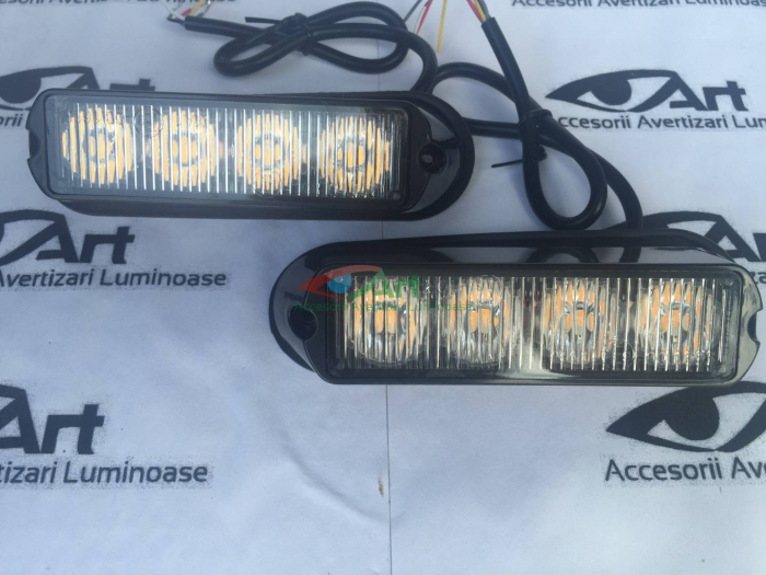 Stroboscop 4 LED Albastru Tracer [6]