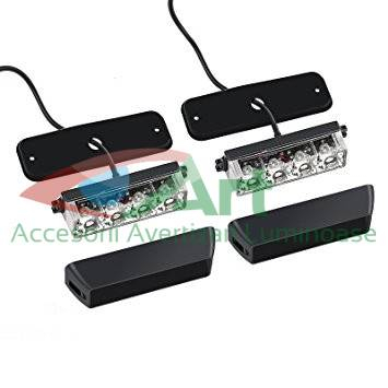 Stroboscop 4 LED Albastru Tracer [8]