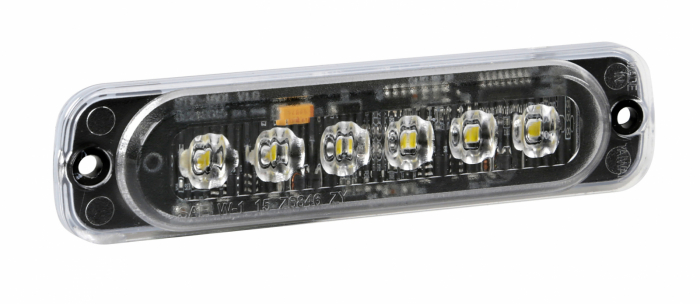 Stroboscop multifunctional 6LED 12/24V - Portocaliu [11]