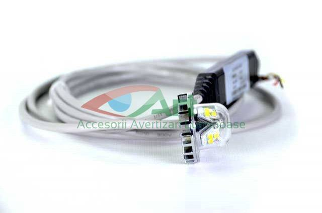 Stroboscop profesional Crystal 9LED Hide Away 32w/modul (set 2buc) [10]