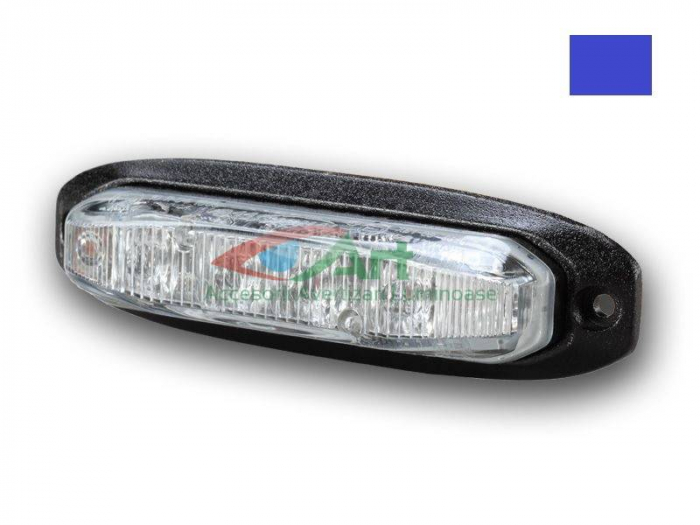 Stroboscop profesional LED Predator X6 Albastru 12V-24V [17]