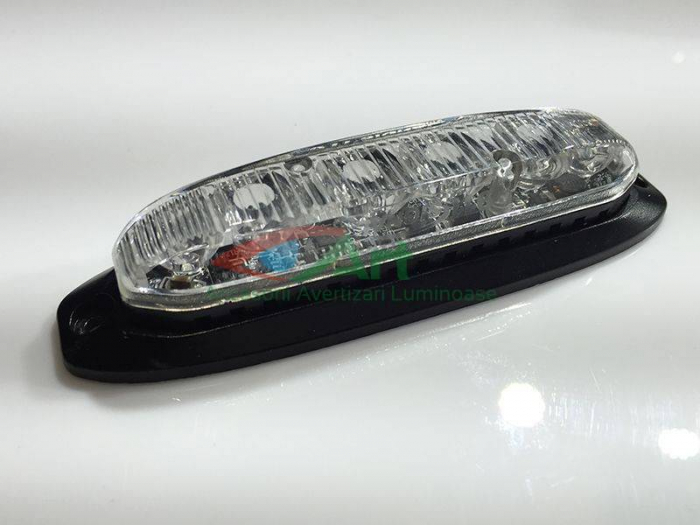 Stroboscop profesional LED Predator X6 Galben 12V-24V [21]