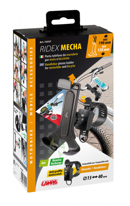 Suport telefon mobil Ridex Mecha pentru bicicleta [11]