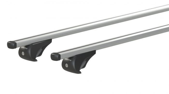 Set suporti portbagaj complet Helio Rail (Yuro) din aluminiu, montaj pe bare longitudinale 2buc - XL - 140cm [2]