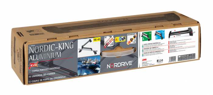 Suporti schiuri Nordic-King EVO din aluminiu NK-40 [9]