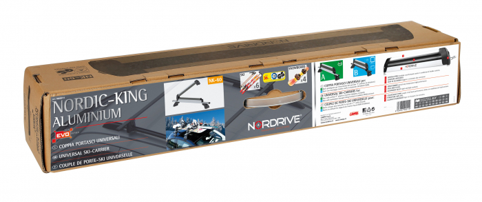 Suporti schiuri Nordic-King EVO din aluminiu NK-60 [6]