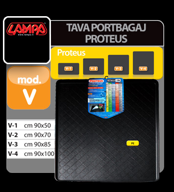 Tavita portbagaj Proteus - V-4 - 90x100cm [4]