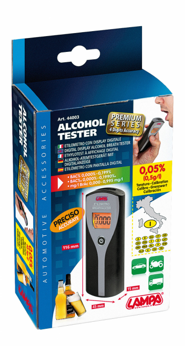 Tester digital alcool in aerul expirat Premium [9]