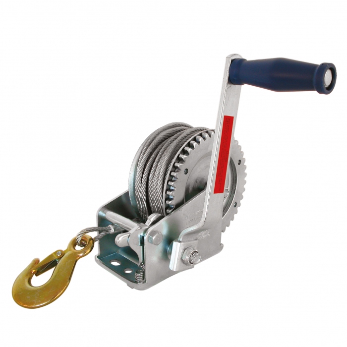 Troliu manual de 545kg, cu cablu 20m Carpoint [2]
