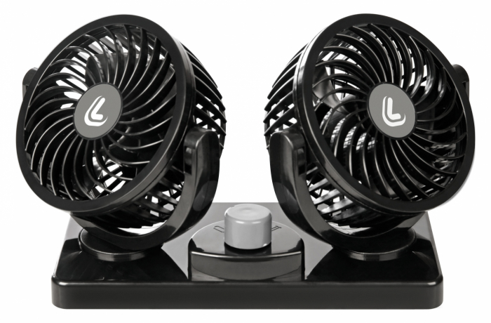 Ventilator dublu cu 2 viteze Ø4'' Twin-Air 24V [16]